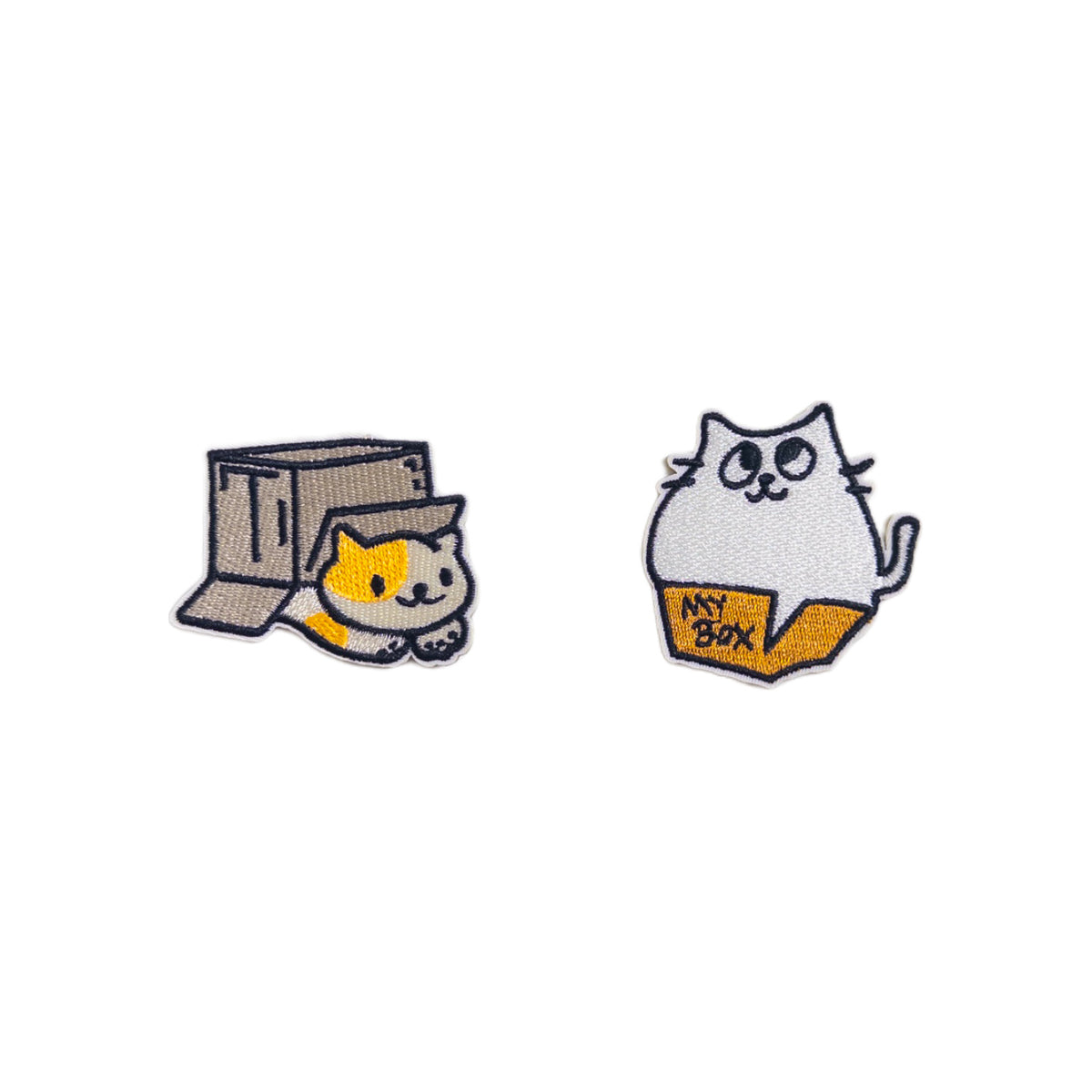 Sticker-Style Embroidered Patch