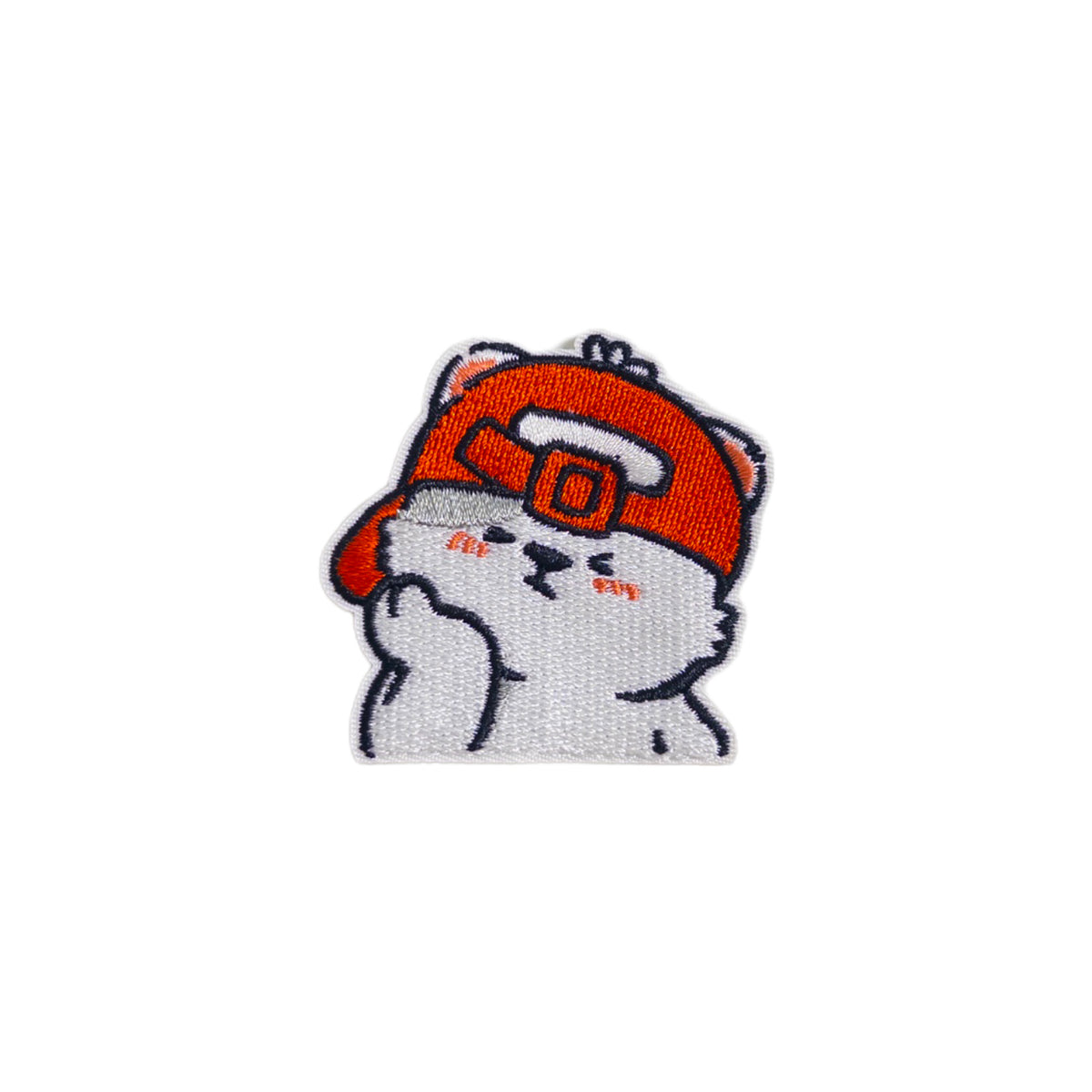 Sticker-Style Embroidered Patch