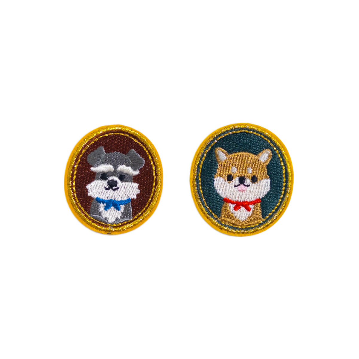 Sticker-Style Embroidered Patch