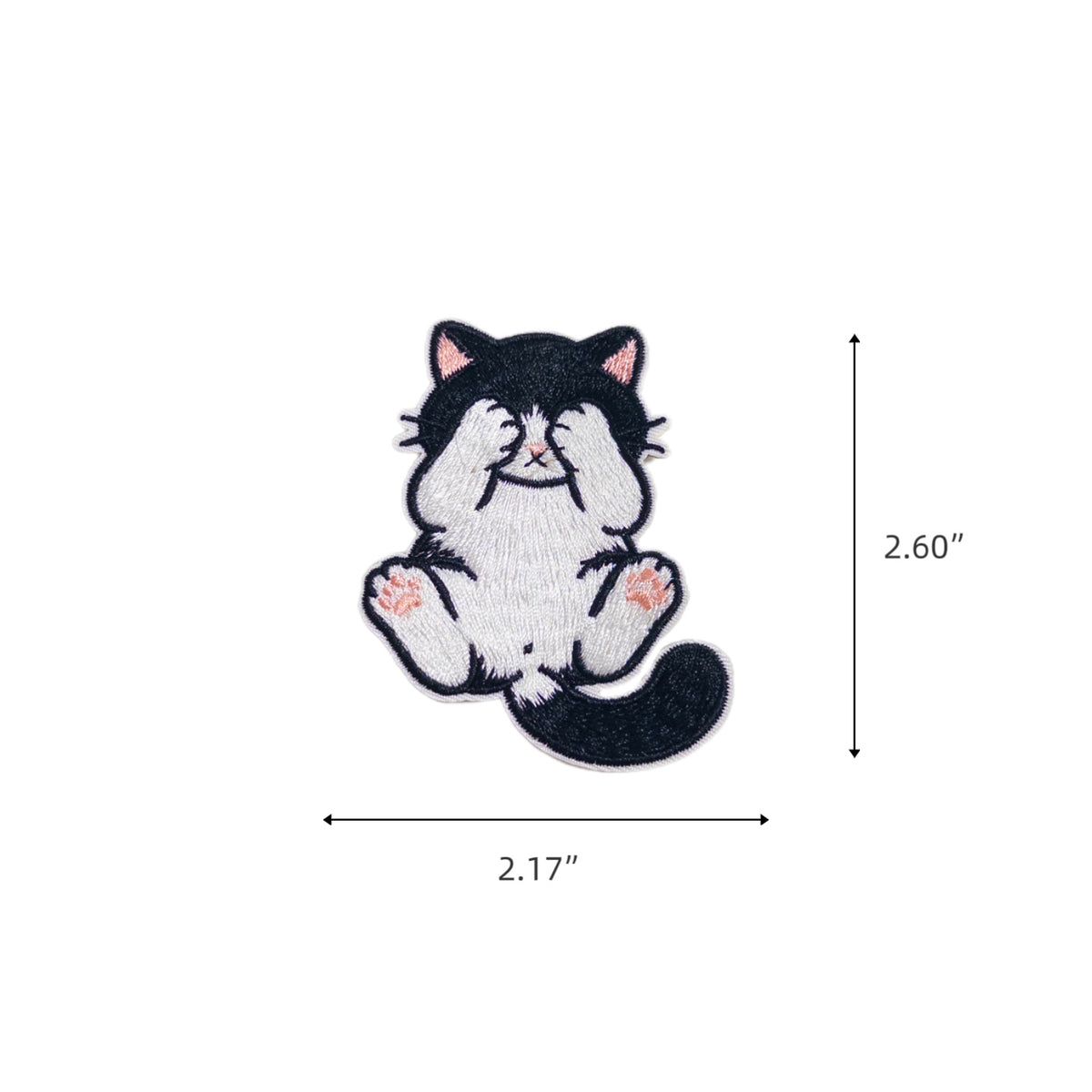 Sticker-Style Embroidered Patch