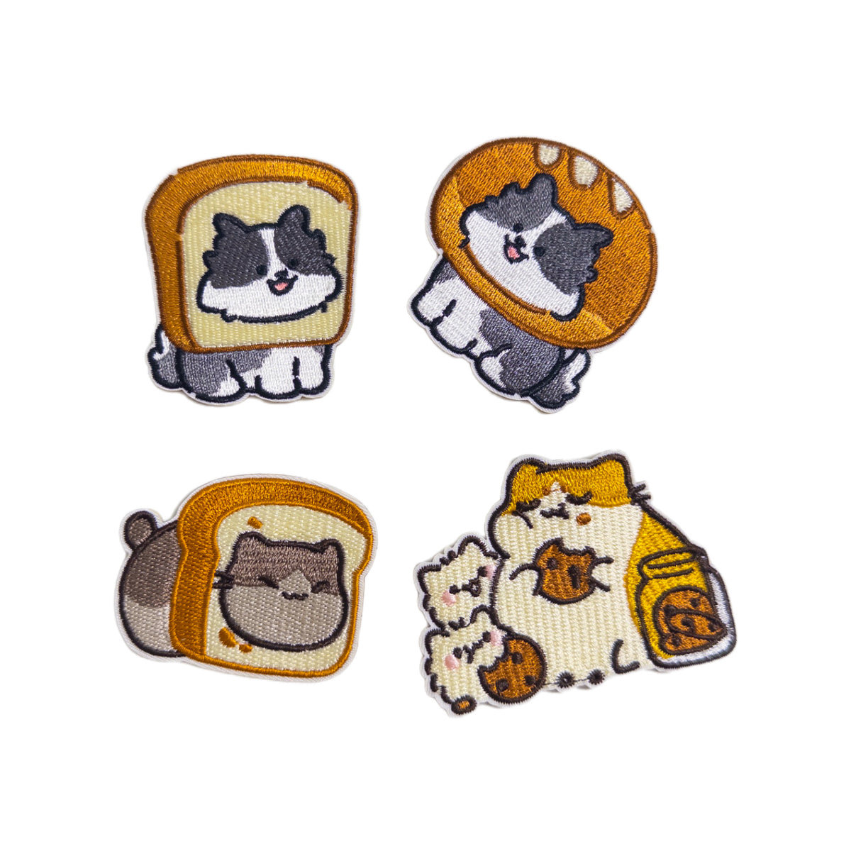 Sticker-Style Embroidered Patch