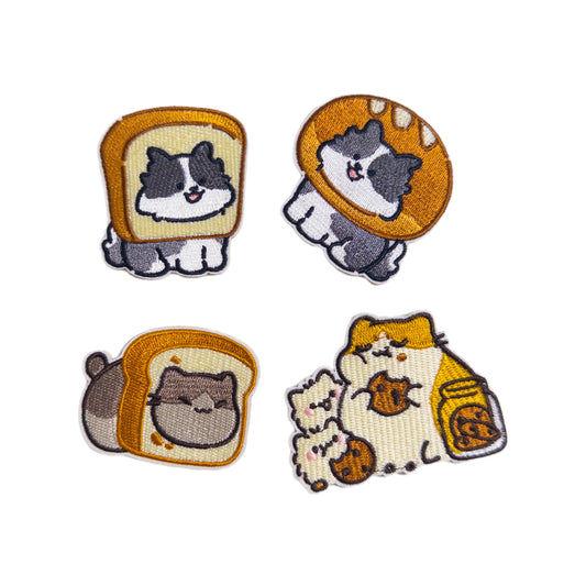 Sticker-Style Embroidered Patch