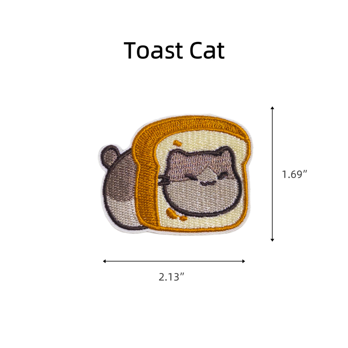 Sticker-Style Embroidered Patch
